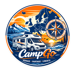 Sticker Camping-Car Premium 20 x 20 cm – Impression UV DTF Haute Définition